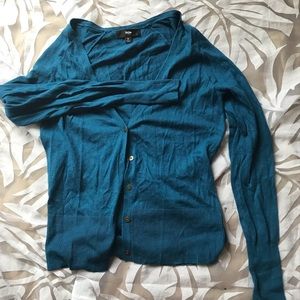 Mossimo Blue Cardigan
